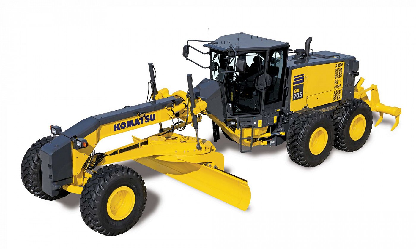 Автогрейдер Komatsu GD705A-5