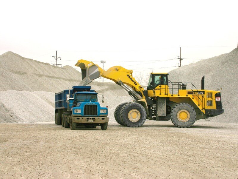 Колесный фронтальный погрузчик Komatsu WA600-6