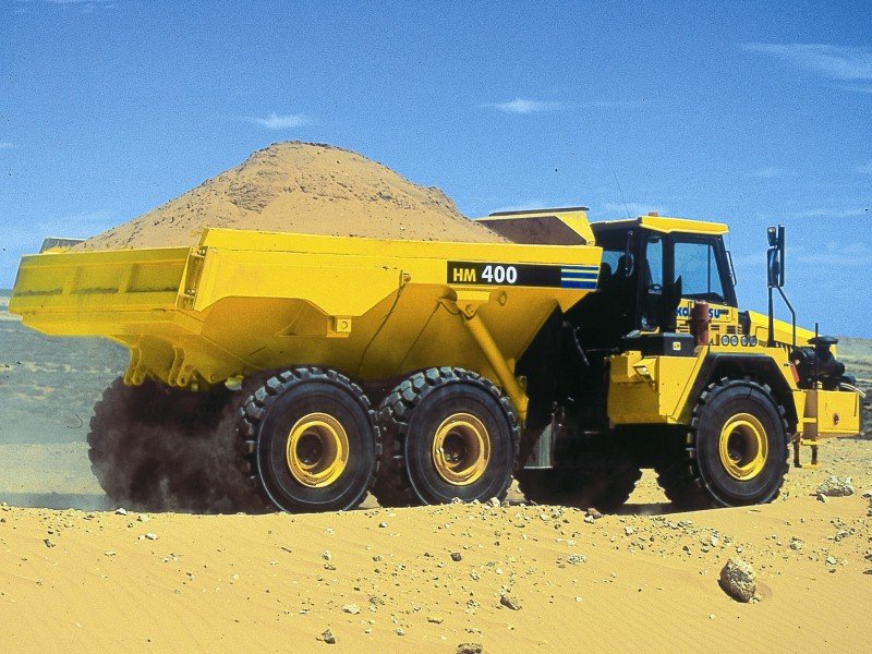 Самосвал Komatsu HM400-3M0