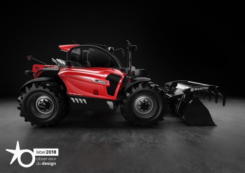 Телескопический погрузчик Manitou за свой дизайн получил приз «Étoile du Design Made in France»