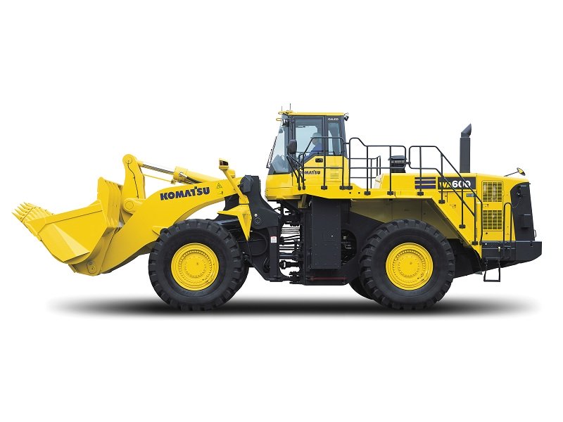 Колесный фронтальный погрузчик Komatsu WA600-6