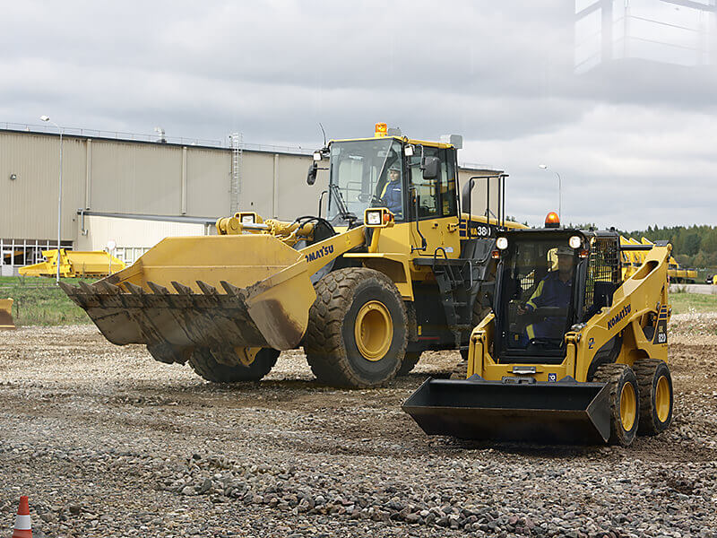 Колесный фронтальный погрузчик Komatsu WA380-6