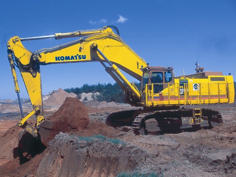 Гусеничный экскаватор Komatsu PC1250-8 (с обратной лопатой): купить на  Komek.ru