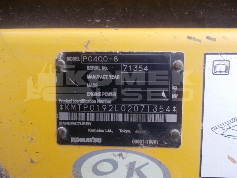 Гусеничный экскаватор Komatsu PC400-8 (71354)