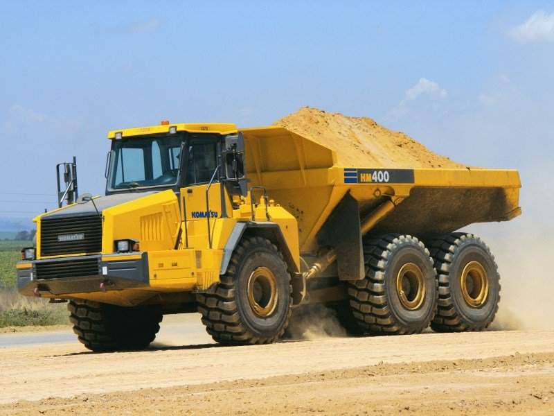 Самосвал Komatsu HM400-3M0