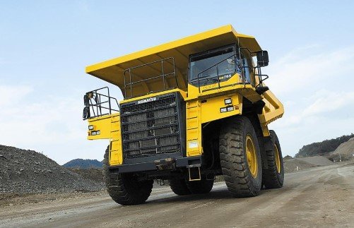 На фото — Komatsu HD785-7 