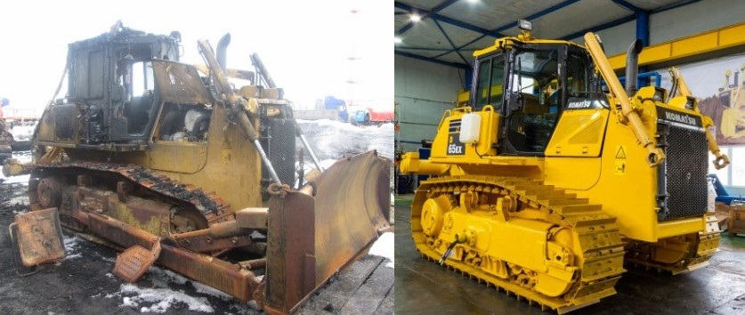 D65 до и после восстановления D65 до и после восстановления