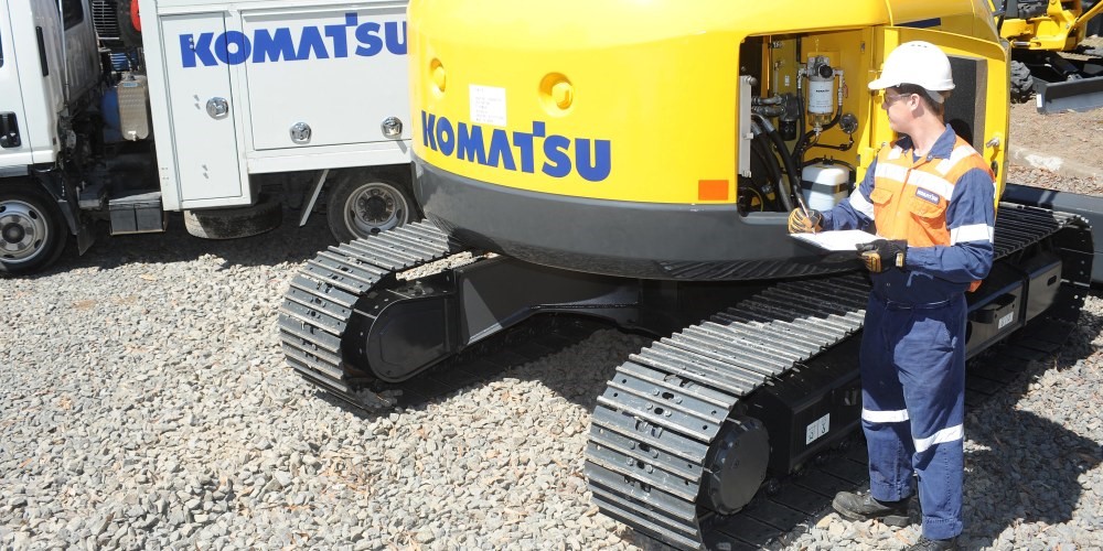 ТО Komatsu