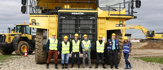 Парк техники Komatsu