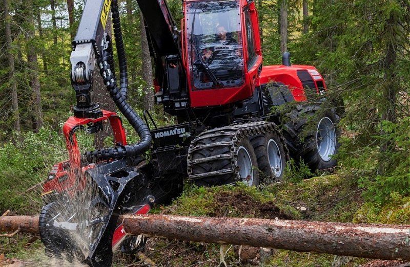 Харвестер  Komatsu Forest 931