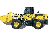 Колесный фронтальный погрузчик Komatsu WA320-6 изображение 1