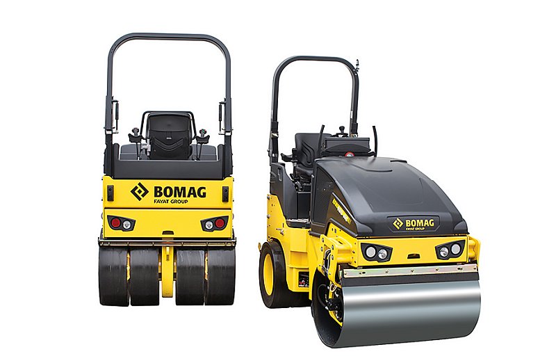 Легкий сочленённый тандемный каток Bomag BW 120 AC-5