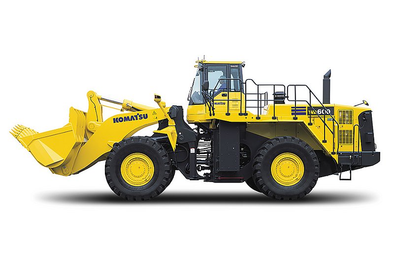 Колесный фронтальный погрузчик Komatsu WA600-6