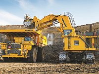 Гусеничный экскаватор Komatsu PC7000 (с прямой лопатой)