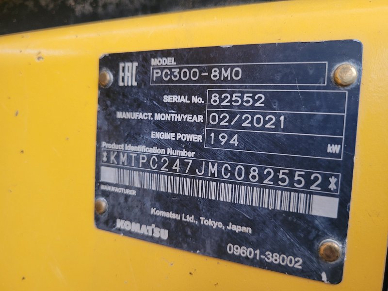 Гусеничный экскаватор Komatsu PC300-8M0 (82552)