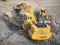 Гусеничный экскаватор Komatsu PC2000-8 (с прямой лопатой) изображение 4