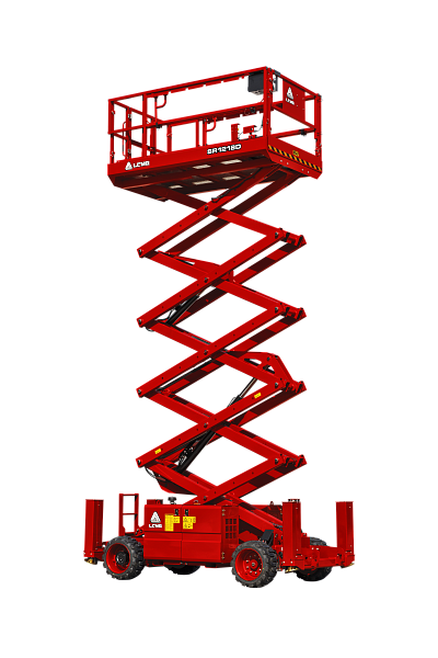 SR1218D (SR4069D) дизельный ножничный подъемник повышенной проходимости