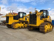 Репортаж о процессе восстановления бульдозера KOMATSU D275 