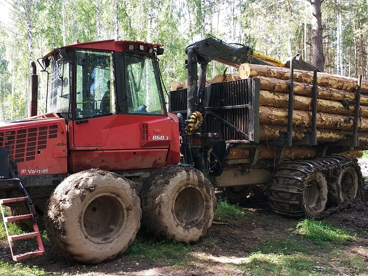 Форвардер Komatsu 860.3