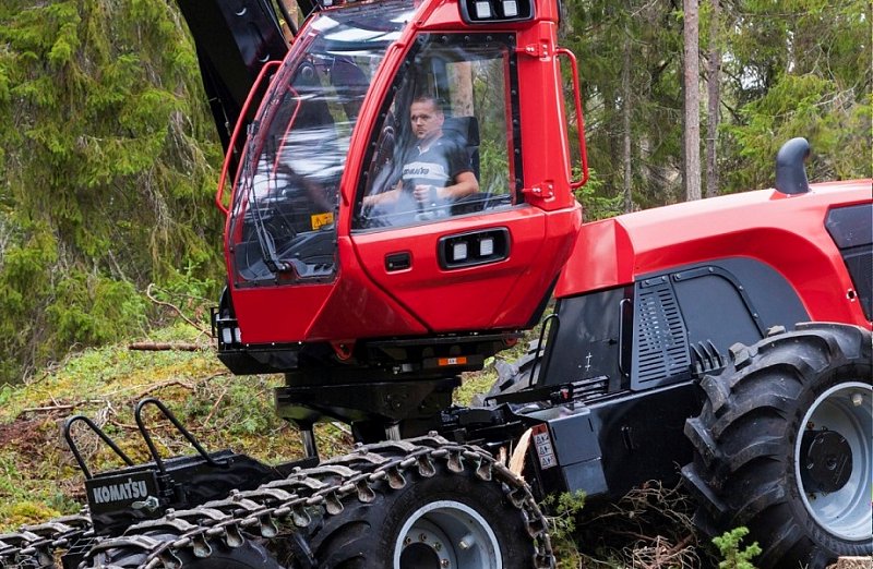 Харвестер  Komatsu Forest 931