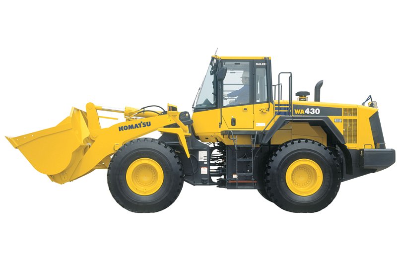 Колесный фронтальный погрузчик Komatsu WA430-6