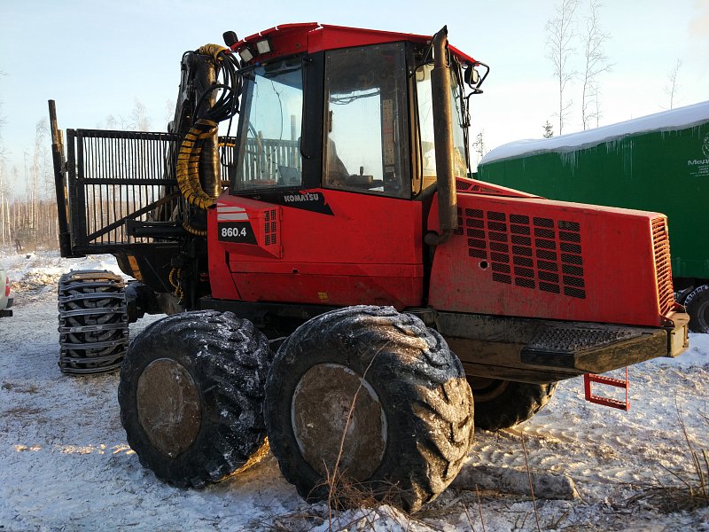 Форвардер Komatsu 860.4