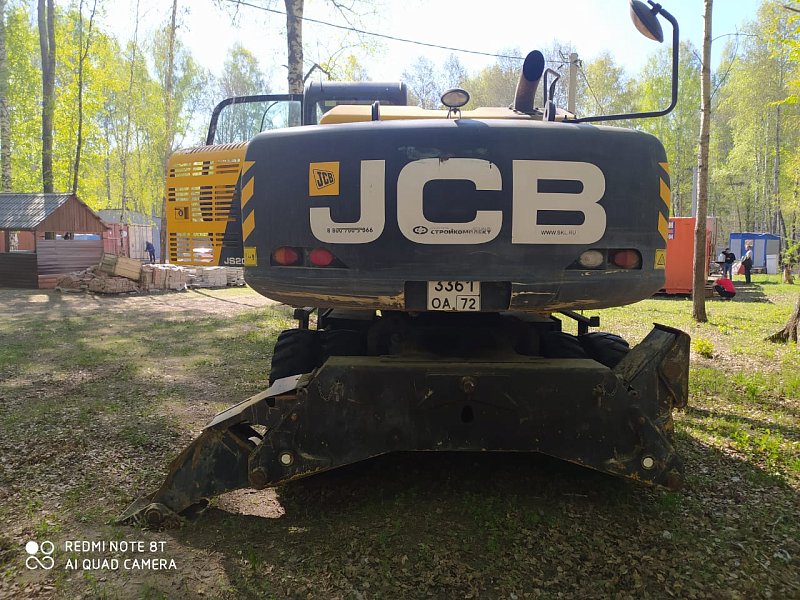 Колесный экскаватор JCB JS200WT2