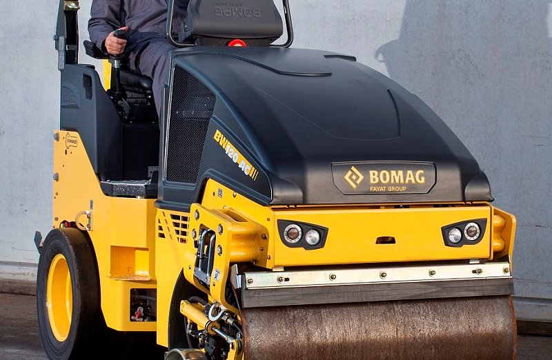 Легкий сочленённый тандемный каток Bomag BW 120 AC-5