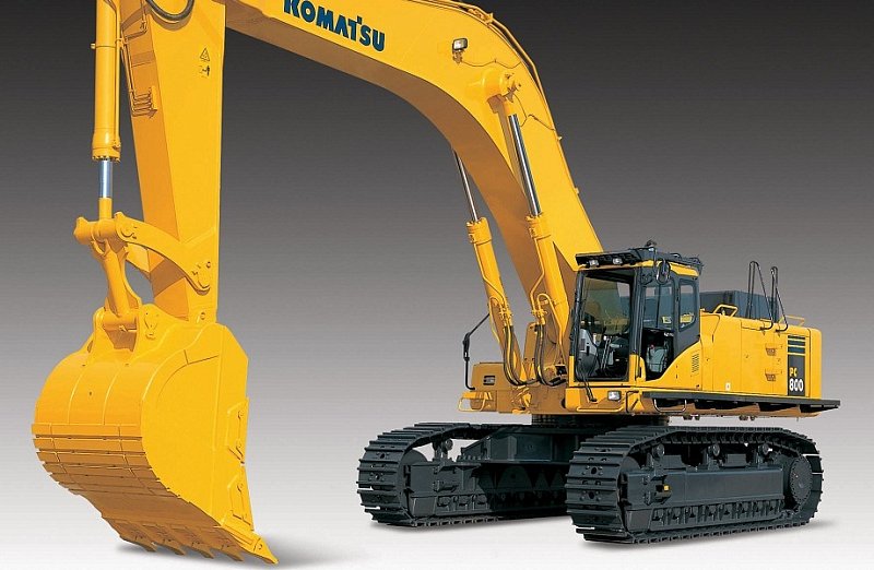 Гусеничный экскаватор Komatsu PC800SE-8 (с обратной лопатой)