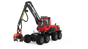 Komatsu 901XC – идеальный восьмиколёсный харвестер для выборочной рубки Komatsu 901XC – идеальный восьмиколёсный харвестер для выборочной рубки