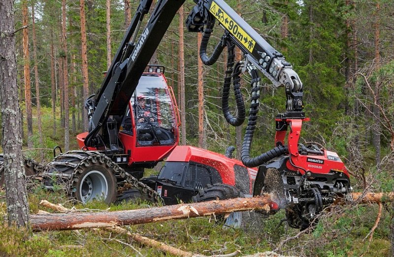 Харвестер  Komatsu Forest 911