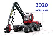 Стальные дровосеки – новые машины Komatsu для резки леса и транспортировки сортиментов
