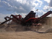 Мобильная конусная дробилка Sandvik UH320