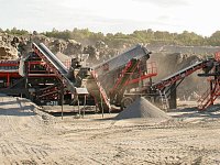 Мобильная роторная дробилка Sandvik UV320