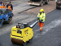 Сопровождаемый двухвальцовый виброкаток Bomag BW 75 H