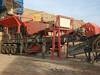 Мобильная щековая дробилка Sandvik UJ310