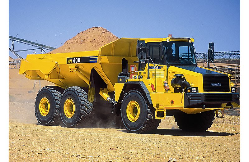 Самосвал Komatsu HM400-3M0