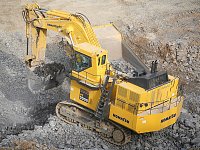 Гусеничный экскаватор Komatsu PC2000-8 с обратной лопатой изображение 12