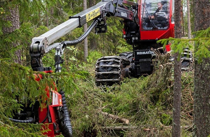 Харвестер  Komatsu Forest 931