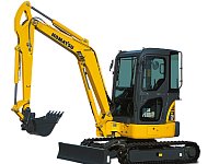 Миниэкскаватор Komatsu PC35MR-3