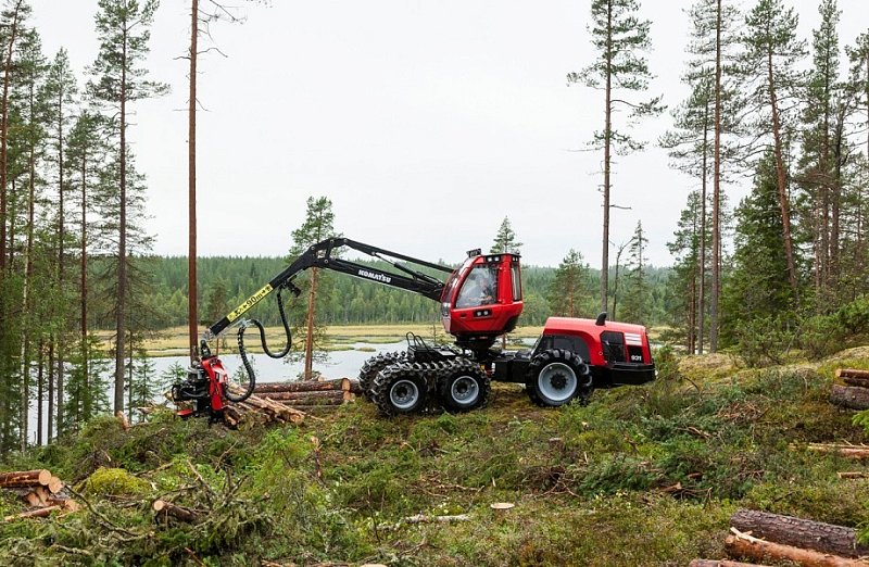 Харвестер  Komatsu Forest 931