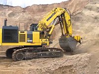 Гусеничный экскаватор Komatsu PC1250-8 (с прямой лопатой)