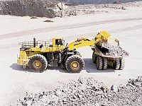 Колесный фронтальный погрузчик Komatsu WA1200-6 изображение 12