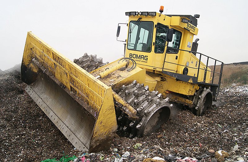 Мусороуплотнитель Bomag BC 772  (RB-2/ RS-2)