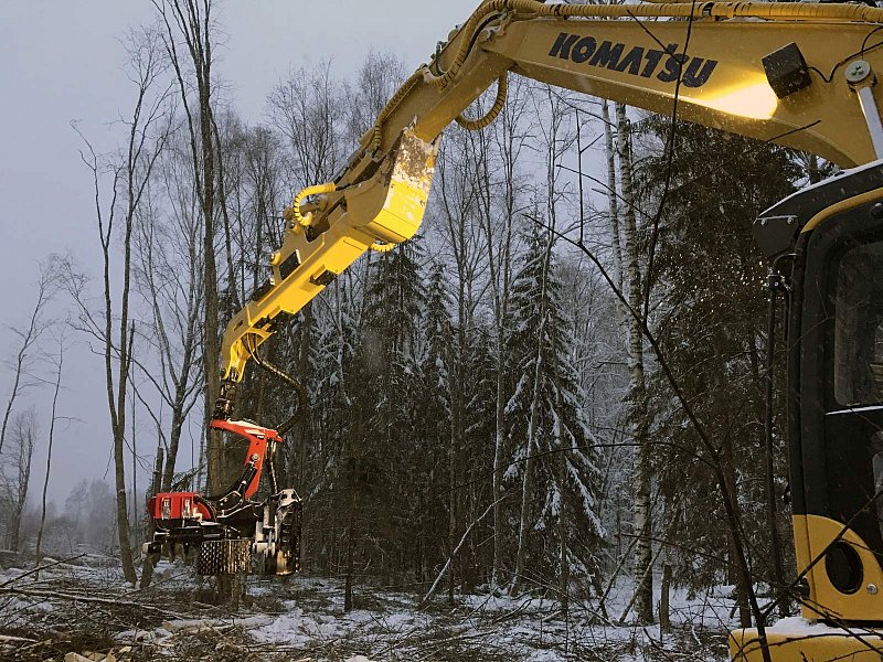 Лесной экскаватор Komatsu Forest PC200 LC