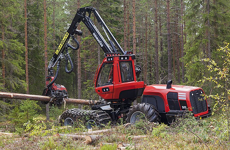 Харвестер  Komatsu Forest 911