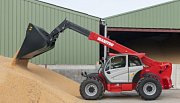 Как поменять навесное оборудование на погрузчике Manitou