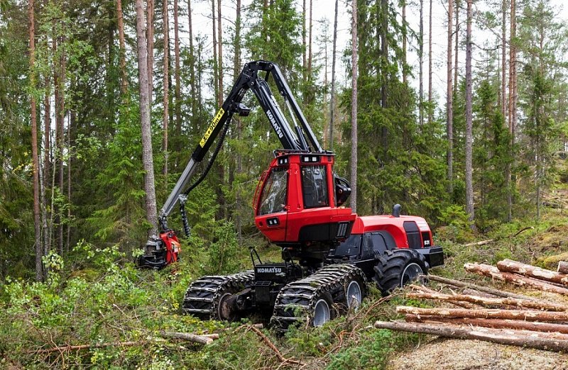 Харвестер  Komatsu Forest 931