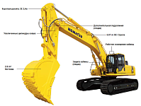 Гусеничный экскаватор Komatsu PC400LC-7SE изображение 6