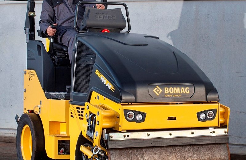 Легкий сочленённый тандемный каток Bomag BW 100 AC-5